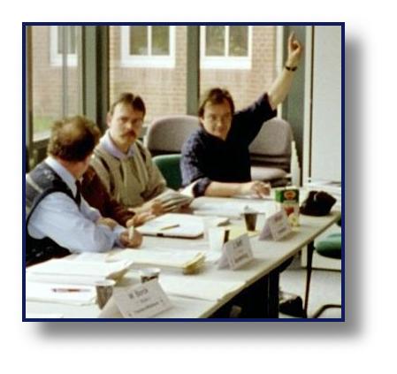 Diskussion im Landeselternrat, Potsdam 2003