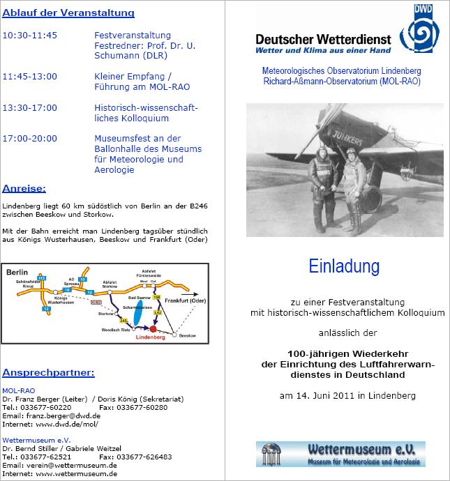 Einladung, 2 von 6 Seiten