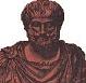 Aristoteles (384-322 v. Chr.), er schrieb mit der Meteorologica die erste systematische Darstellung der Meteorologie