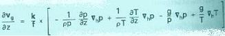 Was hat Meteorologie mit Mathematik zu tun? Relativ viel, hier ist die Gleichung zum "thermischem Wind" ein noch relativ simples Beispiel.