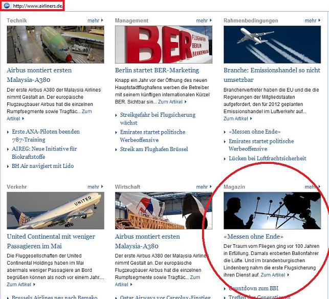 Screenshot Airliner Online ...