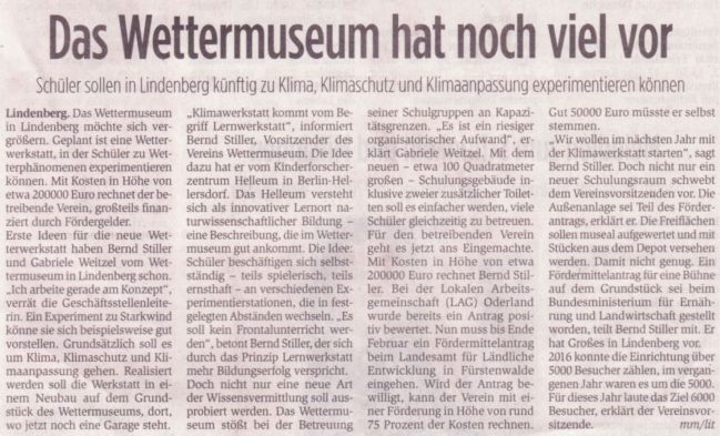 Ausriss ...