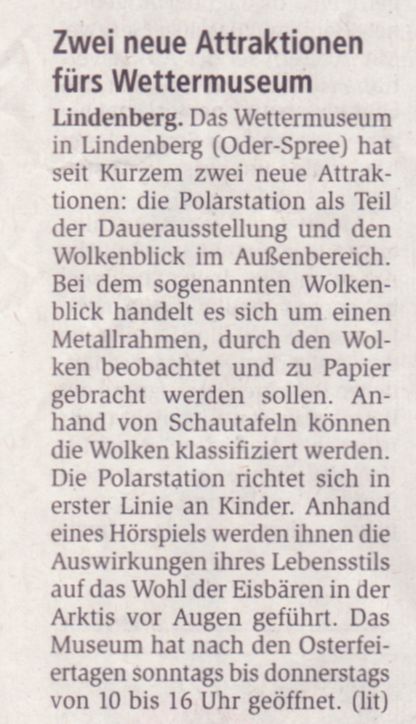 Ausriss ...