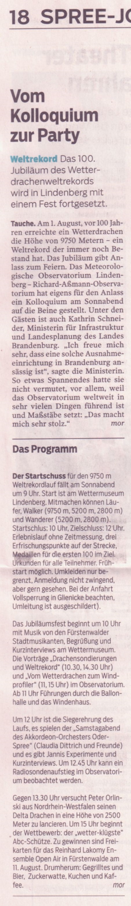 Ausriss ...