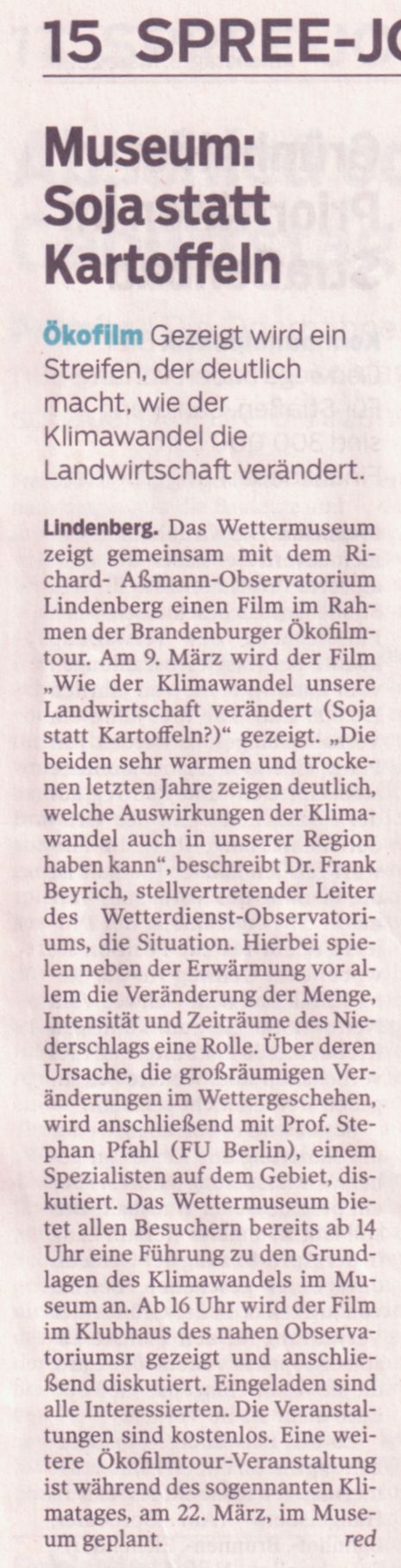 Ausriss ...