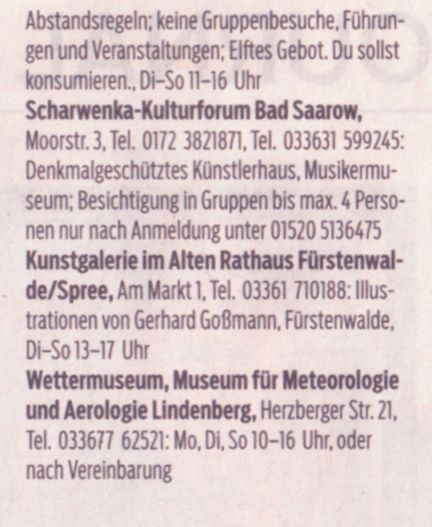 Ausriss ...