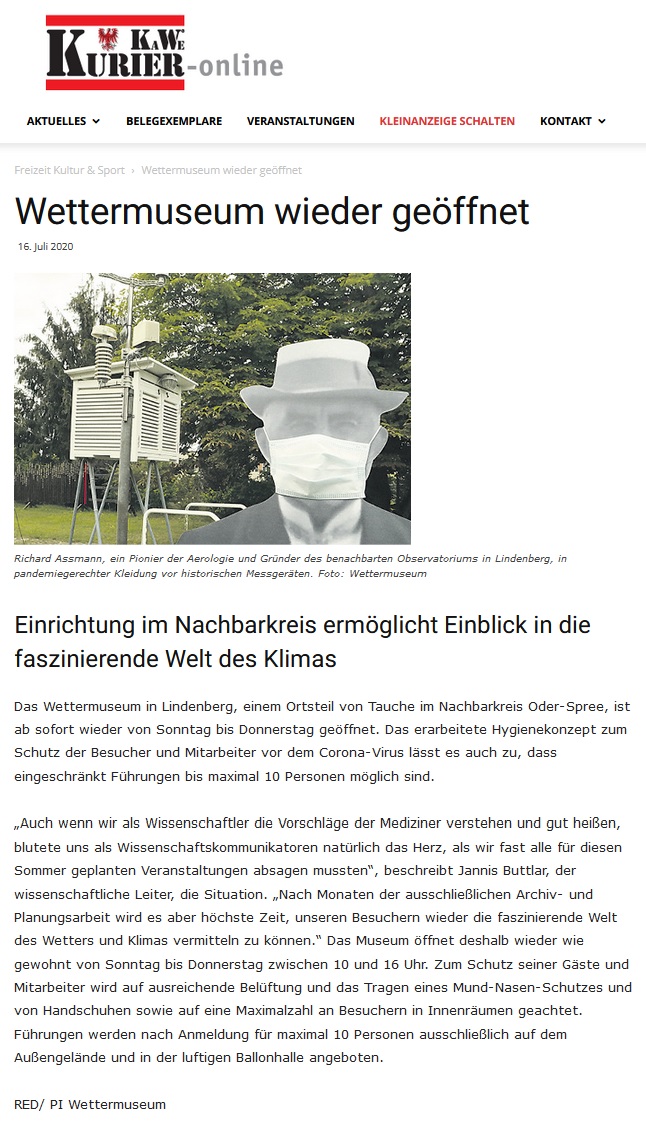 Ausriss ...